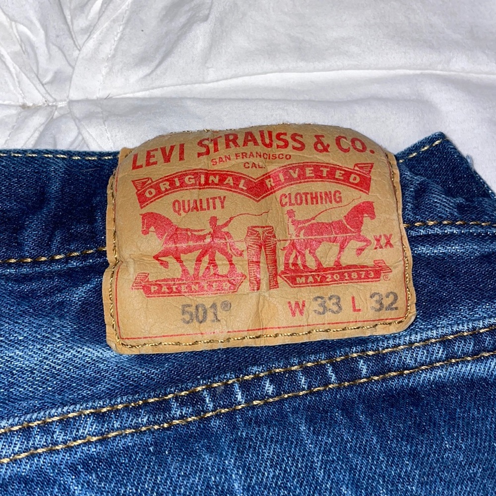 COPY - Levi 33x32 501 button fly